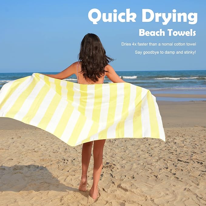 Your Choice Microfiber Quick Dry Sand-Free Beach Towel - Image 3
