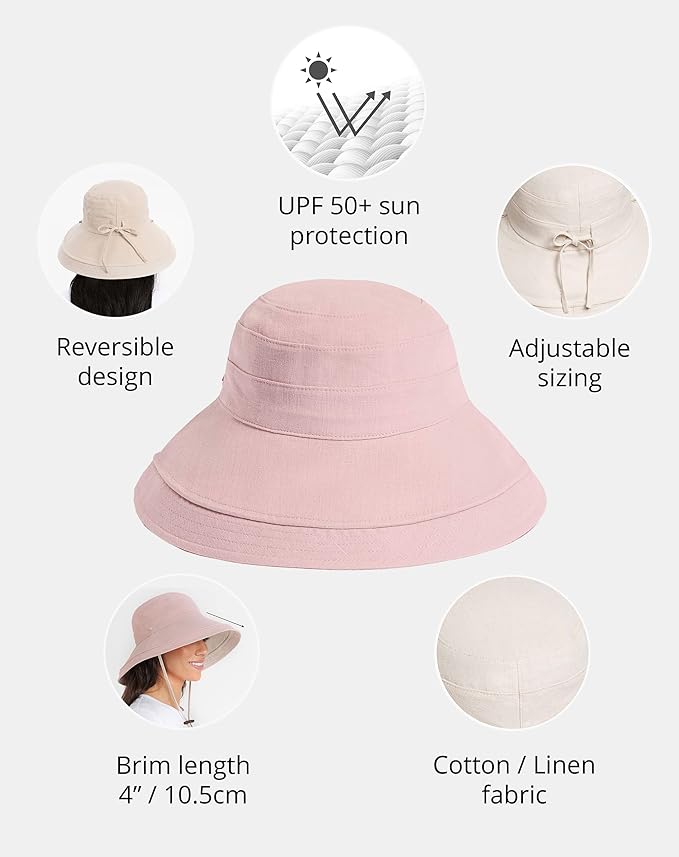 Holiday Sun Hat Upf50+ Uv Protection, Sun Protective Hat - Image 3