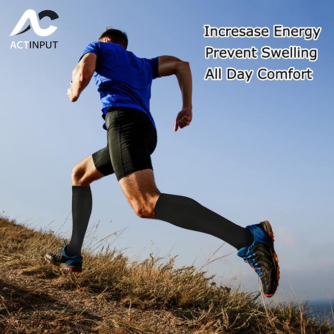 ACTINPUT 8 Pairs Compression Socks - Image 3