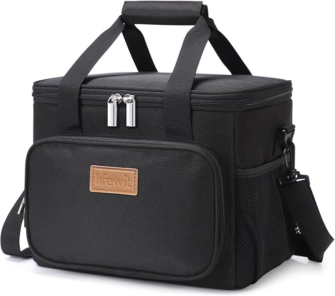Lifewit Medium Lunch Bag Insulated Lunch Box Soft Cooler Cooling Tote by Lifewit