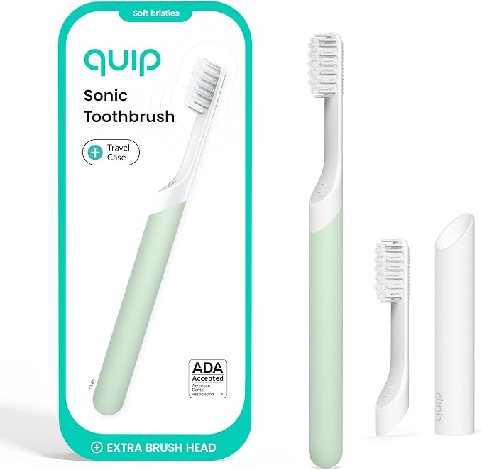 Quip Plastic Sonic Toothbrush, Electric Toothbrush by quip