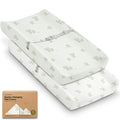 2-Pack Organic Changing Pad Covers by KeaBabies