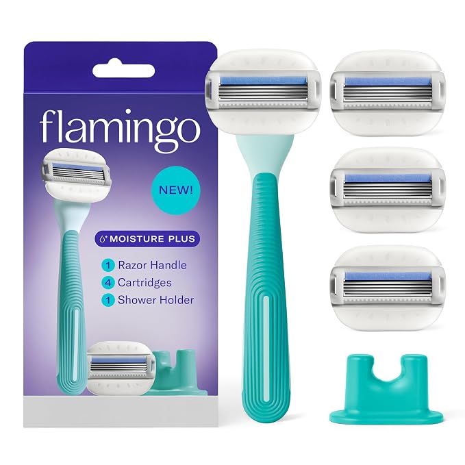 Flamingo Moisture Plus Women's Razor Set by Flamingo