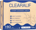 CLEARALIF Laundry Detergent Sheets Up to 160 Loads, Fresh Linen by CLEARALIF
