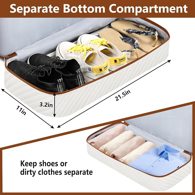 Weekender Bag for Women, Travel Duffel Bag Carry On Overnight Bag - Image 5