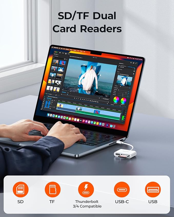 RayCue USB-C SD Card Reader - Image 4