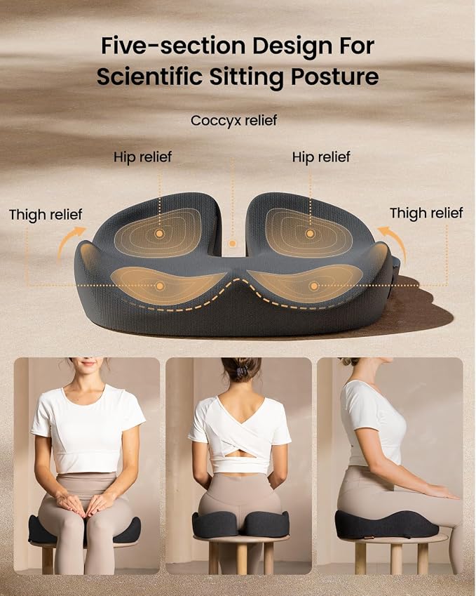 ProtoArc Seat Cushion, Office Chair Cushion - Image 3