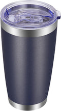 VEGOND 20oz Tumbler with Lid and Straw Stainless Steel Tumbler Cup Vacuum by VEGOND