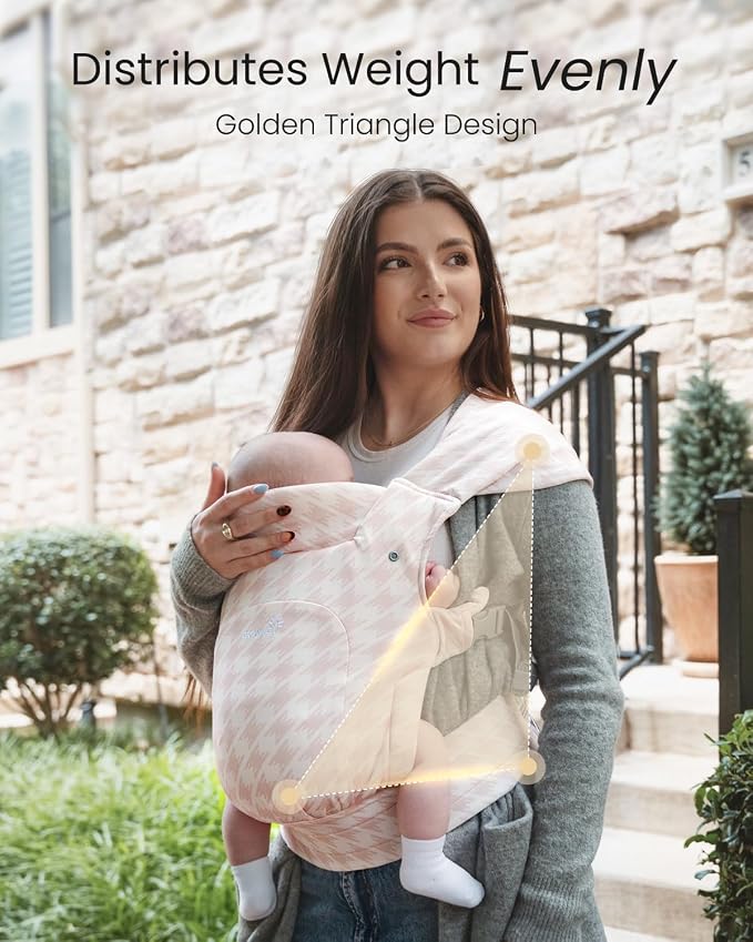 GROWNSY Baby Carrier Newborn to Toddler, Cozy Baby Wraps Carrier, Ergonomic - Image 5
