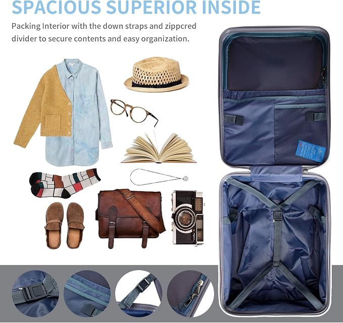 LemoHome Expandable Luggage - Image 5