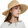Fishing Hat Breathable Wide Brim Sun Hats by Ruqizhi