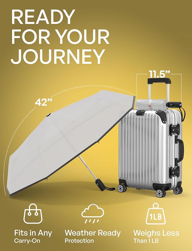 REPEL Windproof Travel Umbrella - Image 5