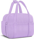 Corduroy Lunch Box Lunch Bag for Women Men, Cute Strawberry Small Insulated by KUBYA