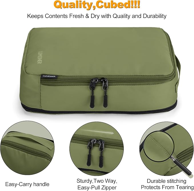 8 Set Compression Packing Cubes - Image 5