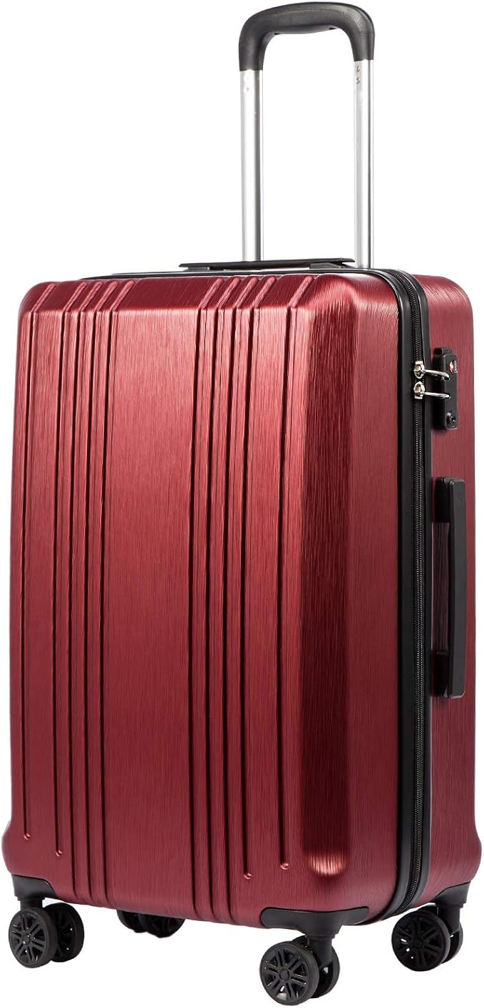 Coolife Luggage Suitcase PC+ABS by COOLIFE