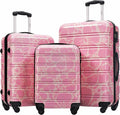 Merax Luggage Sets 3 Piece, Hardside Suitcase Set by Merax