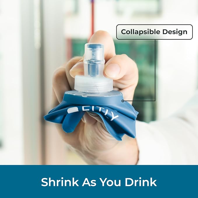 Soft Flask - Shrink As You Drink Soft Water Bottle - Image 3