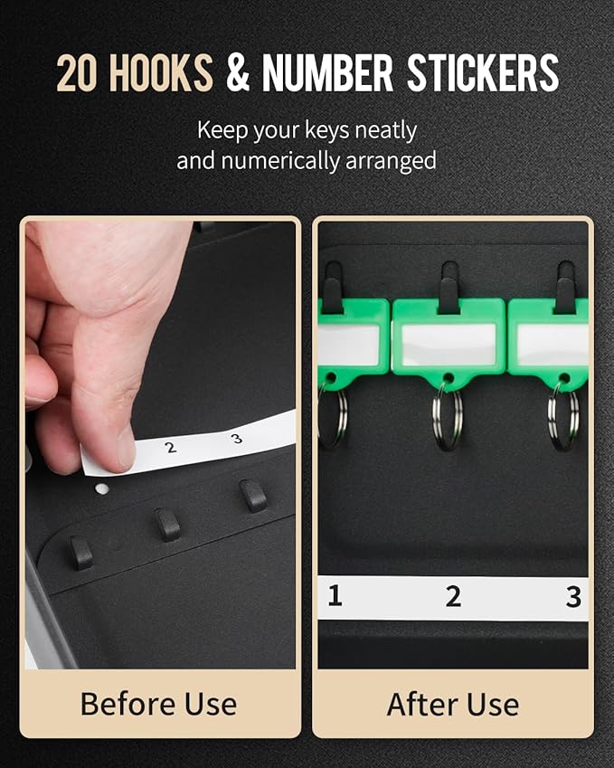 Uniclife 20 Position Key Cabinet - Image 3
