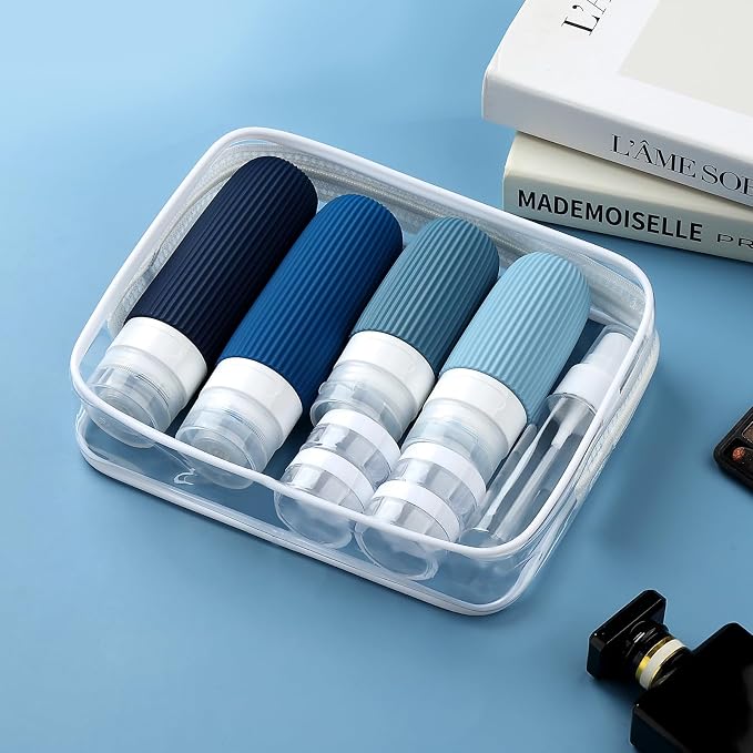 16 Pack Travel Bottles Set, TSA Approved Leak Proof Silicone Squeezable - Image 7