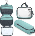 Toiletry Bag Kit Set: Hanging Travel Toiletry Bag + 311 TSA Cosmetic Liquid Bag by TRIPPEDTravelGear