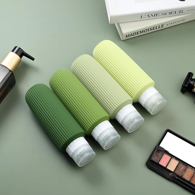 Travel Bottles for Toiletries, Large 6oz Travel Size Containers, BPA Free Leak - Image 6
