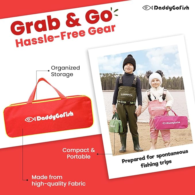 DaddyGoFish Kids Fishing Pole - Image 4