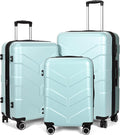 Luggage Sets 3 Piece with Spinner Wheel, Hardside Suitcase Set with TSA Lock by Unknown