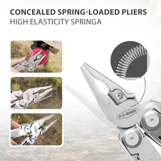 Multitool Stainless Steel Multi-Tool Pliers 13-in-1 - Image 4