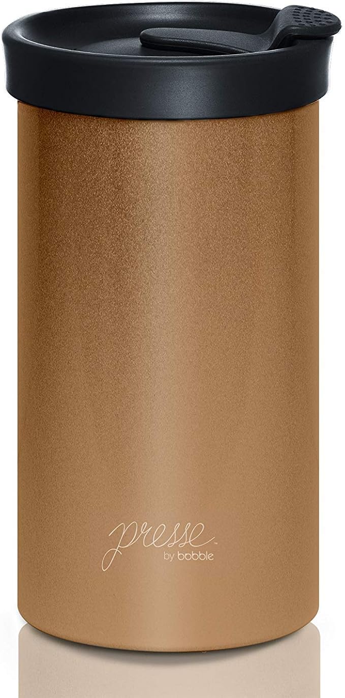 PRESSE by Bobble French Coffee Press And Insulated Stainless Steel Travel by bobble
