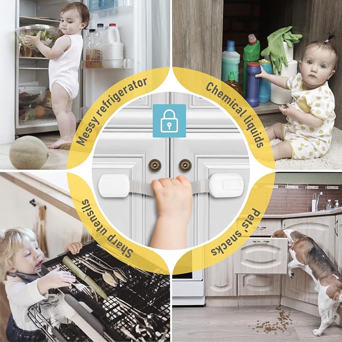 4our Kiddies Child Safety Cabinet Locks - Image 2