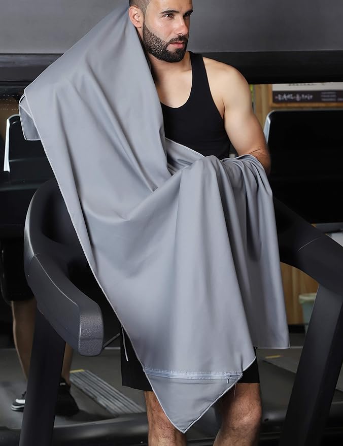Rainleaf Microfiber Towel Perfect Travel & Gym & Camping Towel. Quick Dry - Image 5