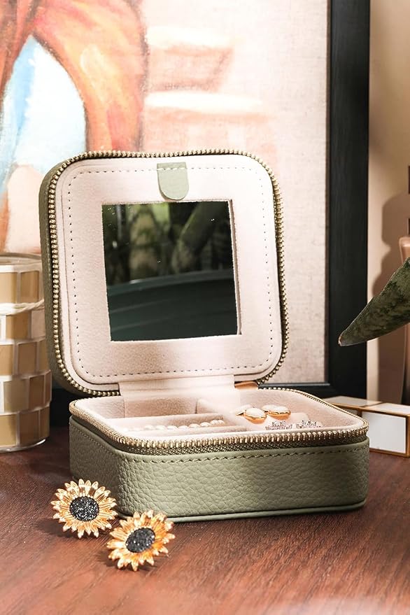 S.Leaf Travel Jewelry Organizer Travel Jewelry Boxes - Image 3
