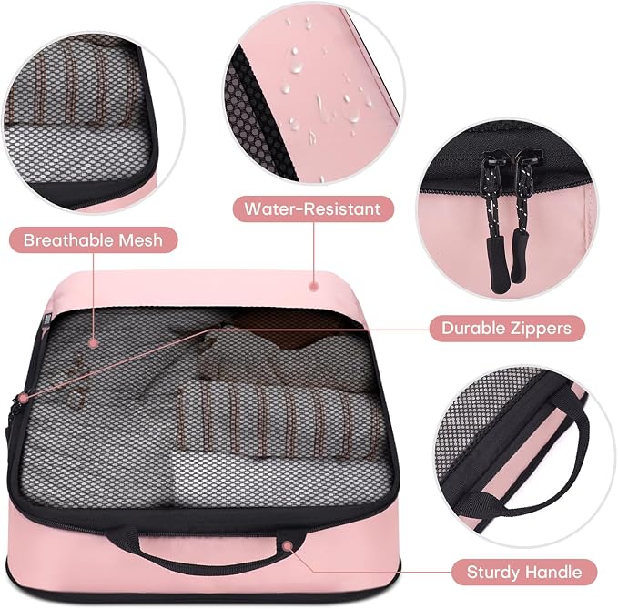 4 PCS Set Compression Packing Cubes - Image 5