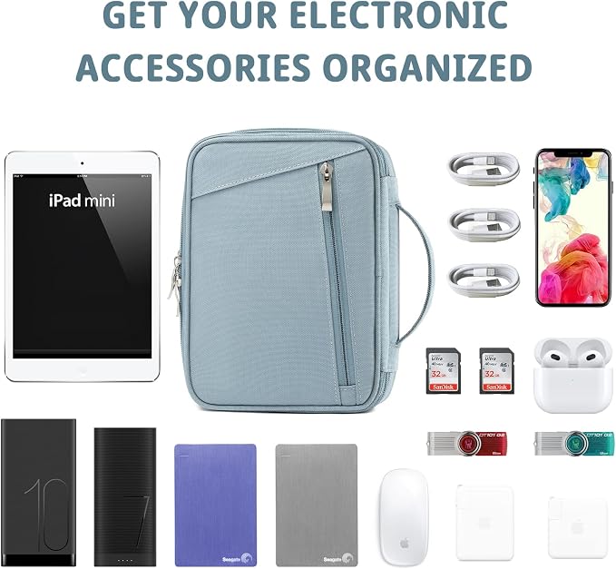 mygreen Electronics Travel Organizer, Watreproof Electronic Accessories Case - Image 3