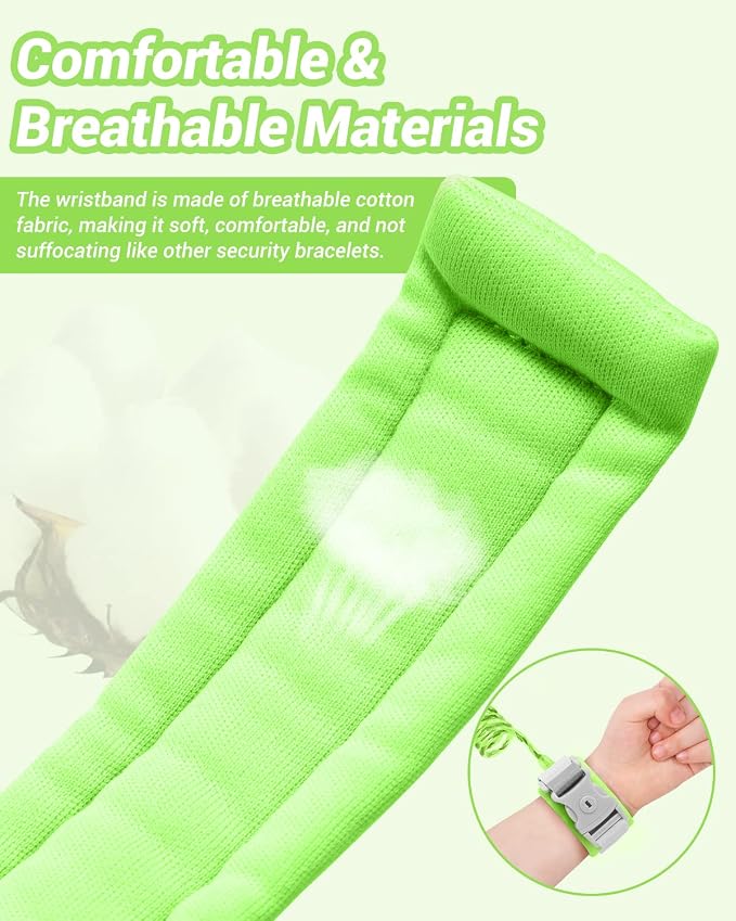 Dr.meter Anti Lost Wrist Link, 2 Pack Toddler Safety Leash - Image 2
