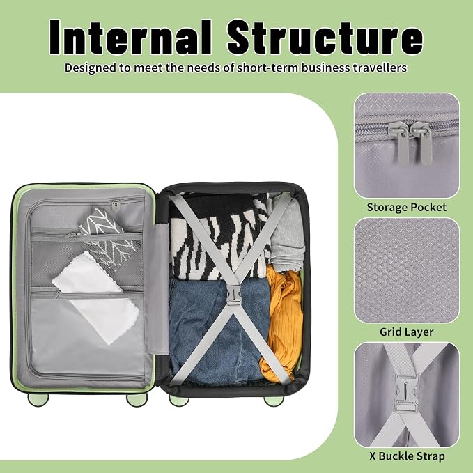 22×14×9 Airline Approved Carry On Luggage - Image 8