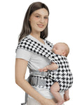 Newborn Carrier, Cozy Baby Carrier, Ergonomic Cross-Back Wrap, Hands-Free by KIDIRA