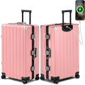 Krute Large Luggage 28 inch Zipperles Suitcase by Krute