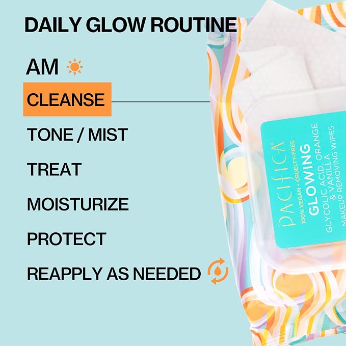 Pacifica Makeup Remover Face Wipes - Image 11