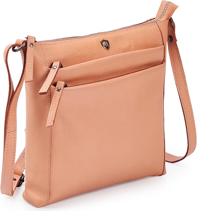 Small Soft Genuine Leather Crossbody Purse Women’s Sling Crossover Shoulder by Cochoa
