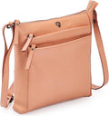 Small Soft Genuine Leather Crossbody Purse Women’s Sling Crossover Shoulder by Cochoa