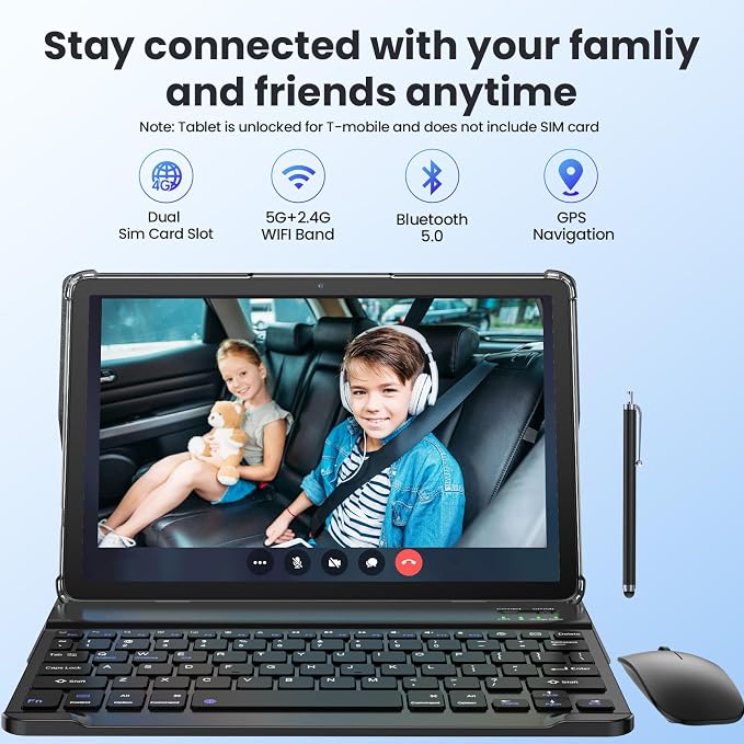 11 Inch Tablet, Android 14 Tablet - Image 3