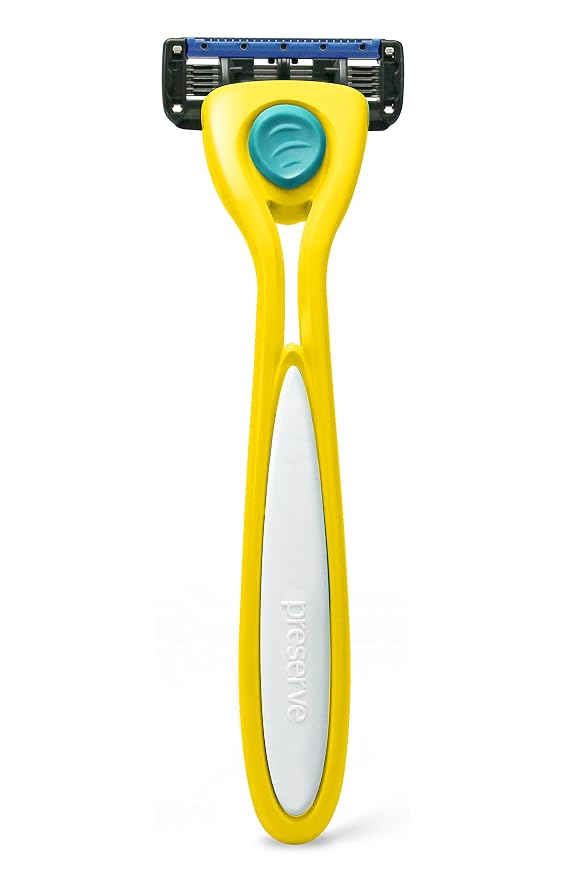 Preserve Shave 5 Five Blade Refillable Razor, Made from Recycled Materials - Image 2