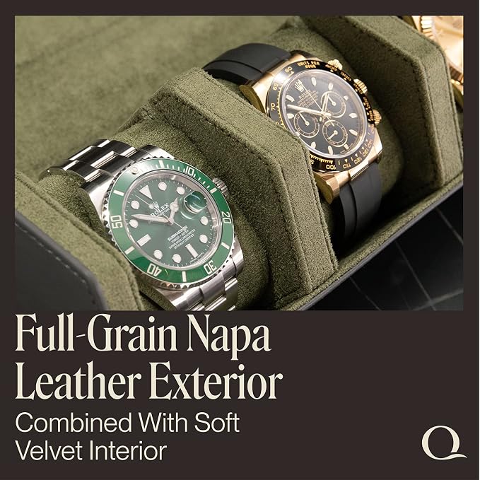 Napa Leather Watch Rolls for Men - Image 2