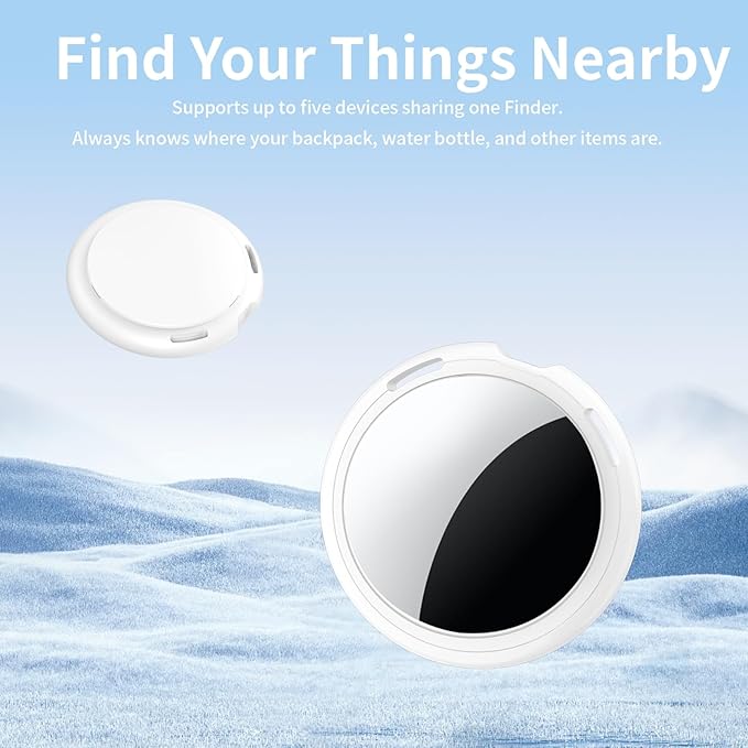 Tracker Tags-4 Pack Pair with Apple Find My Smart Bluetooth Tracking Tags Key - Image 3