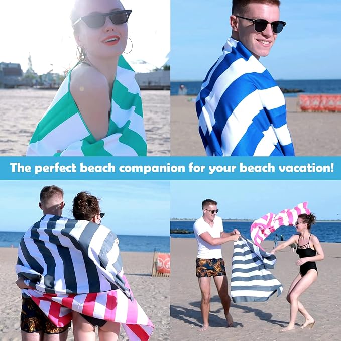 Your Choice Microfiber Quick Dry Sand-Free Beach Towel - Image 5