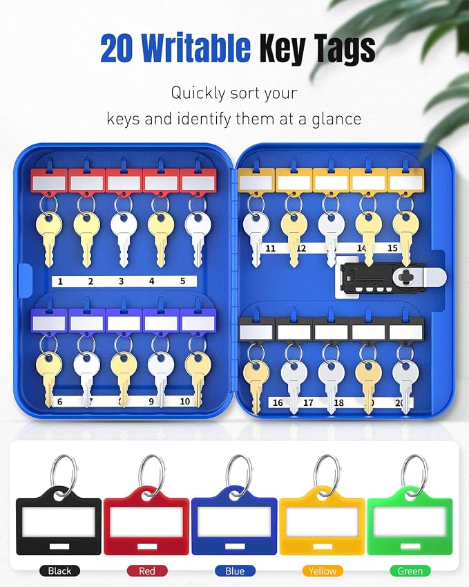 Uniclife 20 Keys Key Lock Box - Image 6