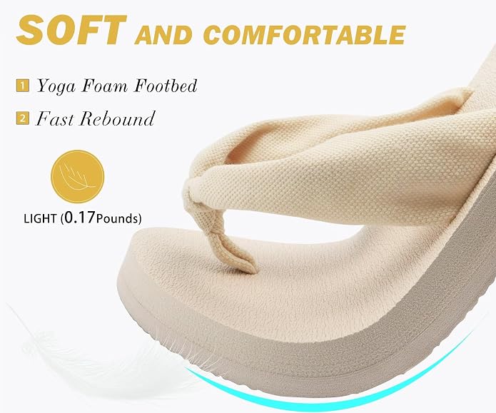 KuaiLu Flip Flops for Women - Image 3