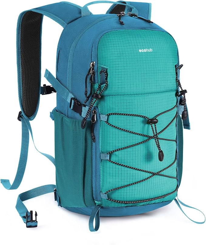ECOHUB Small Hiking Backpack for Men Women, 20L Lightweight Travel Backpacks by ECOHUB