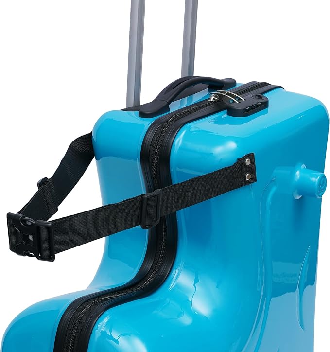 CNCEST 20"/24" Kid's Ride-on Travel Suitcase, Travel Rolling Luggage - Image 9